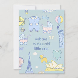 Invitación de recién nacido/Baby Shower