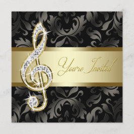 Invitación de Recital de Música de Clave de Sol de