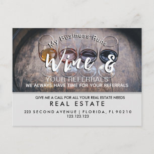 invitación de referencias vitivinícolas inmobiliar