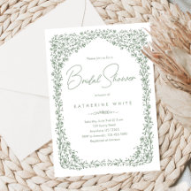 Invitación de Regalo de Boda con Estampado de Toil