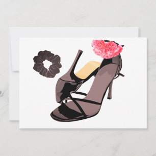 Invitación de Regalo de Novia de Alta Costura de Z