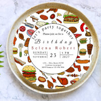 invitación de registro de barbacoa para fiesta jun