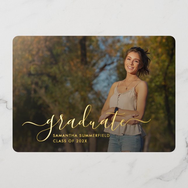 Invitación de Relieve metalizado dorado fotográfic (Anverso)