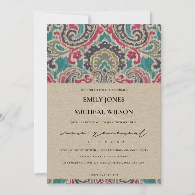 INVITACIÓN DE RENOVACIÓN DE LA VOZ DE PINK PINK (Anverso)