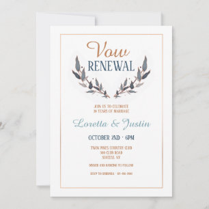 Invitación de Renovación de Votos