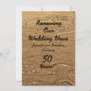 Invitación de Renovación de Votos 50 Aniversario 2