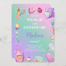 Invitación de Repostería