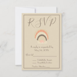 Invitación de respuesta hermosas conchas marinas