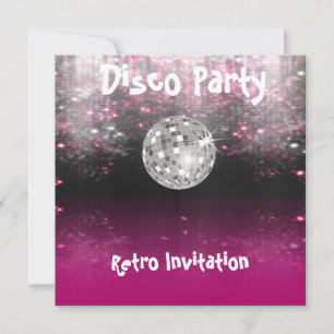 Invitación de Retro Disco Party