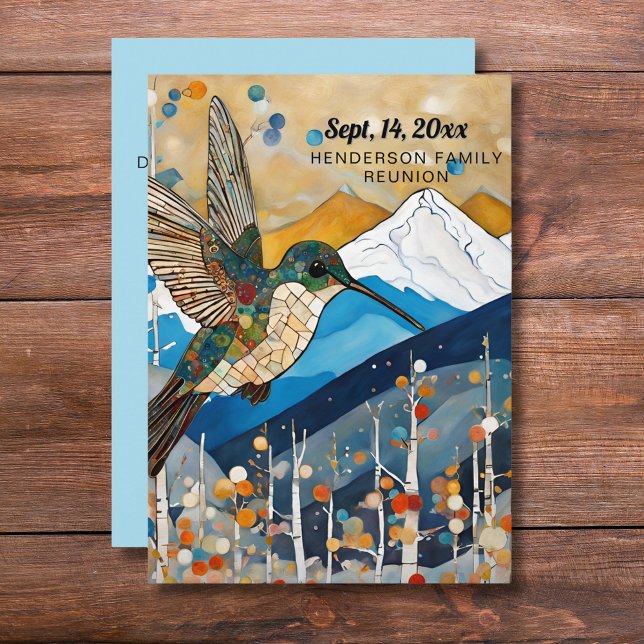 Invitación de reunión familiar de la montaña de Co (Subido por el creador)