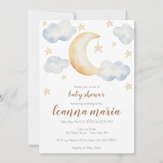 Invitación de Revelación de Género de Baby Shower 