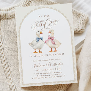 Invitación de Revelación de Género de Coquette Sil