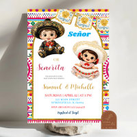 Invitación de Revelación de Género Señor o Señorit
