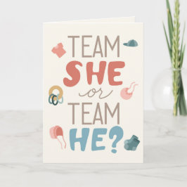 Invitación de revelación de género: ¿Team Ella o T