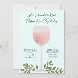 Invitación Dé rienda suelta a la fiesta de la Bachelorette de