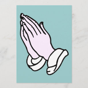 Invitación de rogación de las manos
