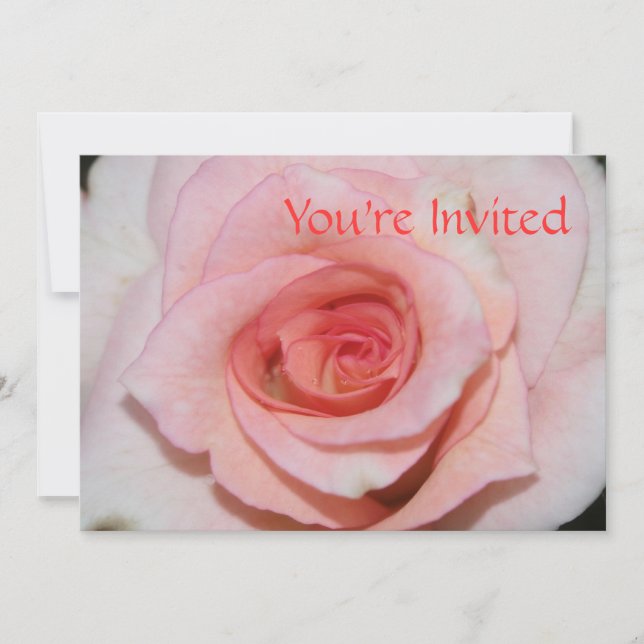 Invitación de Rosa Rosa (Anverso)