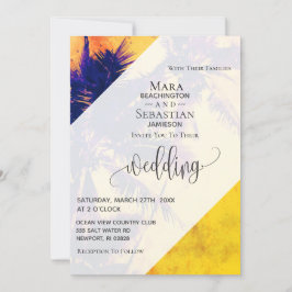 *~* Invitación de RSVP QR AP13 FOTO exótica