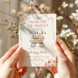 Invitación de Rubor Pink Off the Market Bridal Sho
