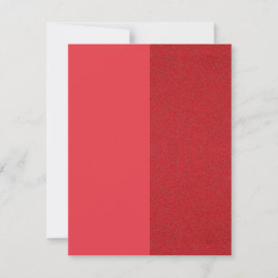 Invitación de Ruido Rojo de Tomate de Dos Tonos – 