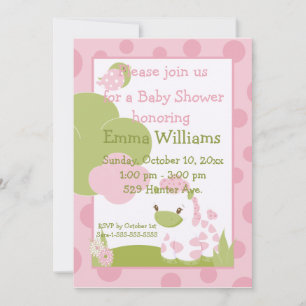 Invitación de Safari Babiez Baby Shower