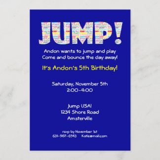 Invitación de salto