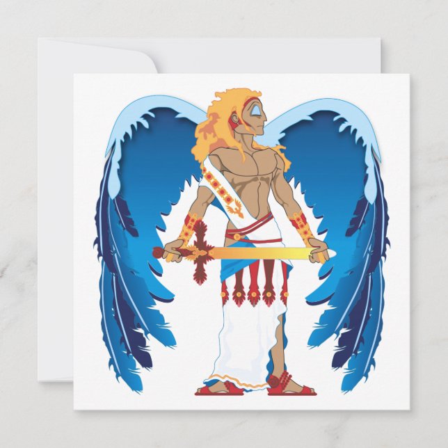 Invitación de San Miguel Personalizado (Anverso)