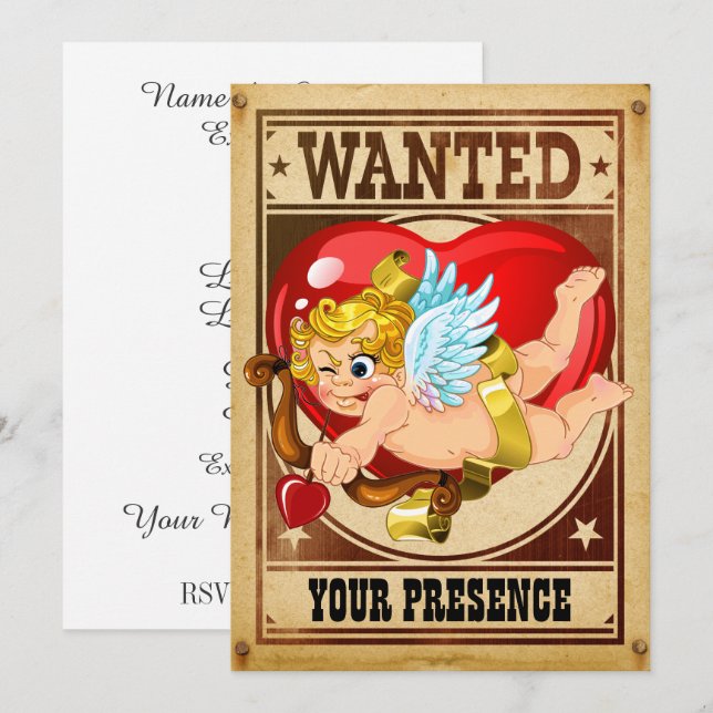 Invitación de San Valentín (Anverso / Reverso)