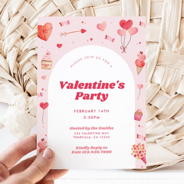 Invitación de San Valentín (Valentine's Party Invitation)