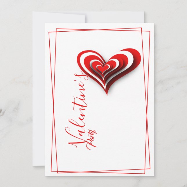 Invitación de San Valentín (Anverso)