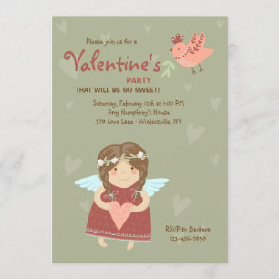 Invitación de San Valentín Angel