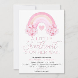 Invitación de San Valentín, tarjeta Baby Shower de