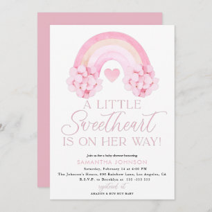 Invitación de San Valentín, tarjeta Baby Shower de