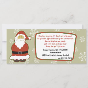 Invitación de Santa