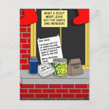 Invitación de Santa del explorador