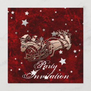 Invitación de Santa Party