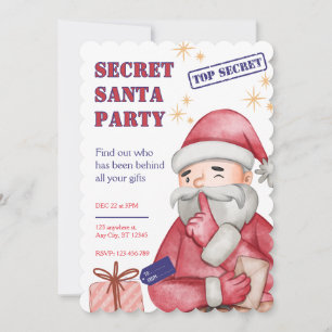 Invitación de Santa Secreto, Invitaciones de Navid