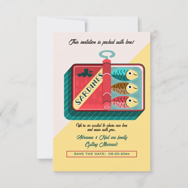 Invitación de Sardinas (Anverso)