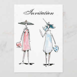 Invitación de señoras a almorzar