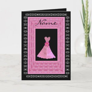 Invitación de señoría Vestido de PINK Petal Trim