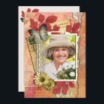 Invitación de Shabby Chic Birthday Party<br><div class="desc">Invitación a la fiesta de cumpleaños Shabby Chic. Cambia la edad por cualquier edad que quieras.</div>