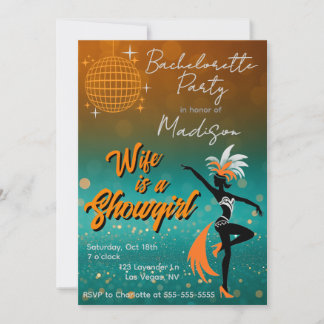 Invitación de Showgirl