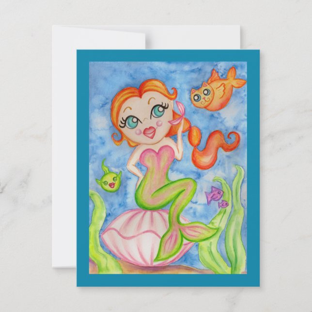 Invitación de Sirena (Anverso)