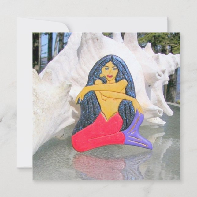 invitación de sirena (Anverso)