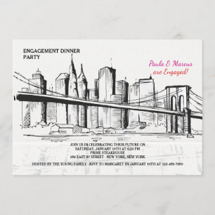 Invitación de Skyline Sketchy de Nueva York