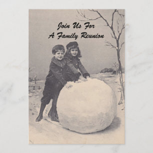 Invitación de Snowman a la Reunión de Recuerdos Vi