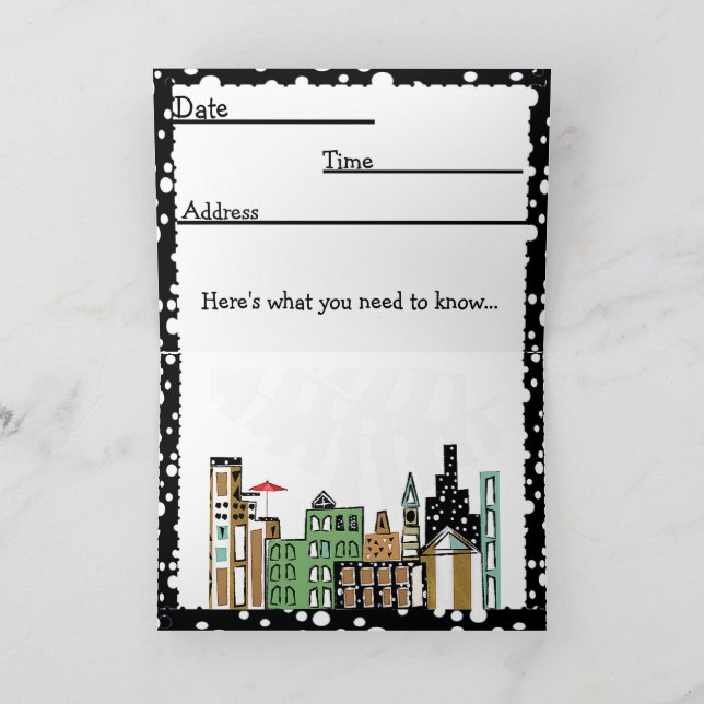 INVITACIÓN DE SOL EN LA CIUDAD (Interior)