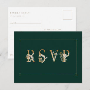 Invitación de solicitud de canción de RSVP de boda