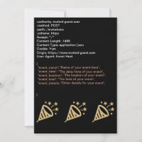 Invitación de solicitud JSON HTTP