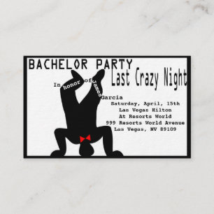 invitación de Soltero Loco
